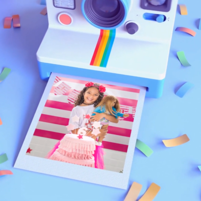Felicitación Digital Cumpleaños Polaroid 3D