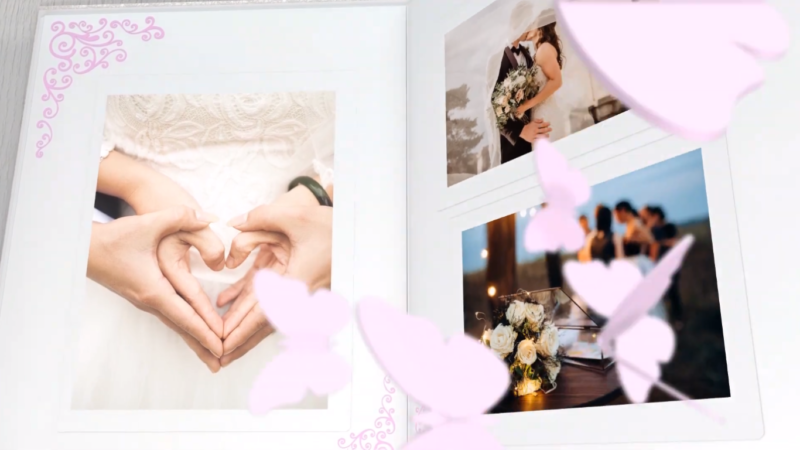 Álbum Digital de Boda Pop Up 3D